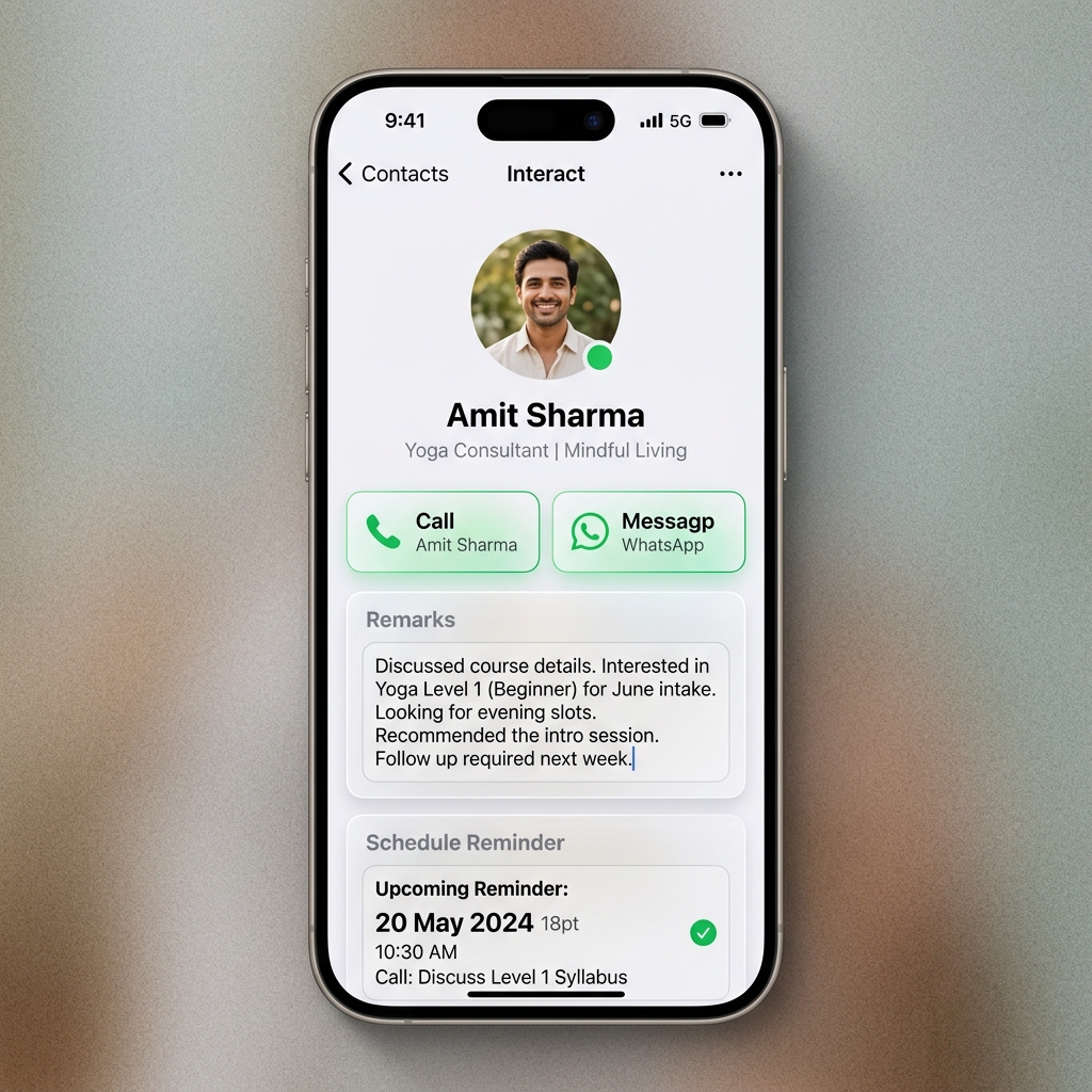 Interact Screen